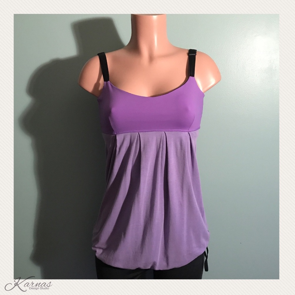LULULEMON Drawstring Workout Tank SZ 8